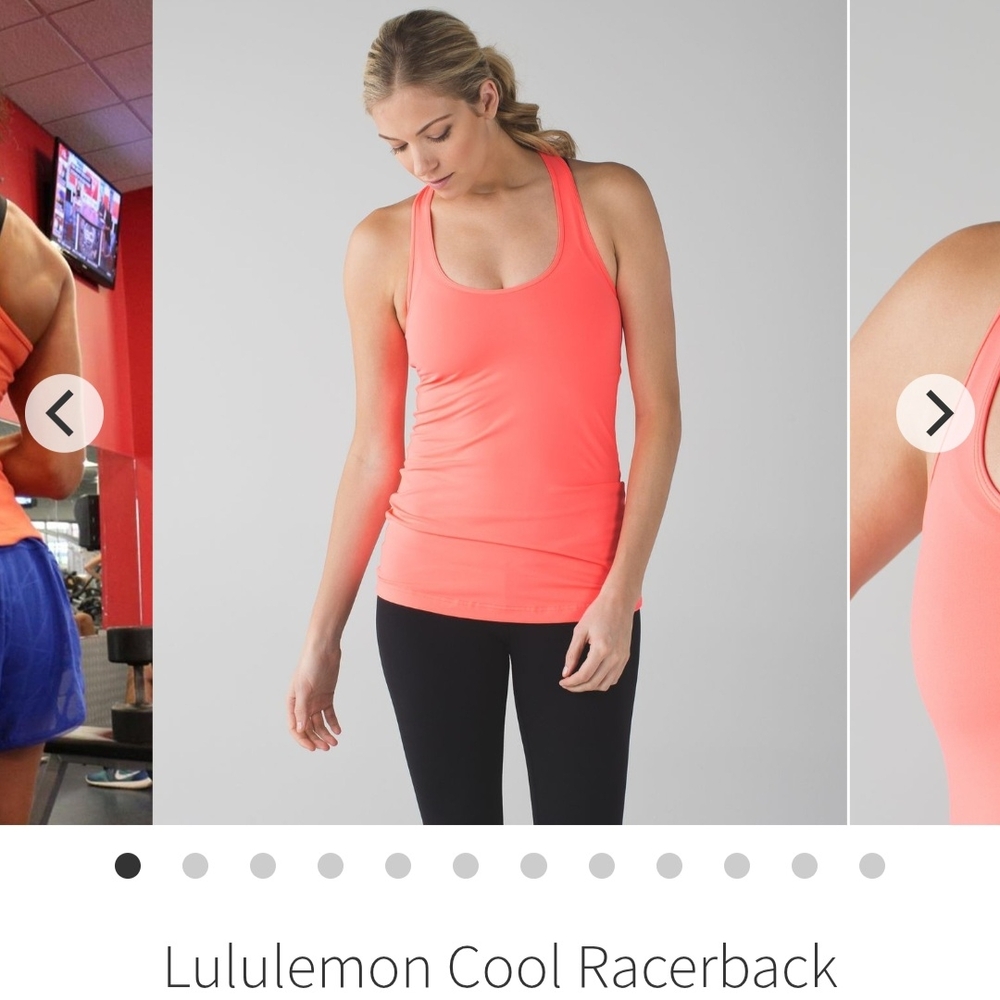 Lululemon 🍋 Cool Racerback Tank. Sz 6